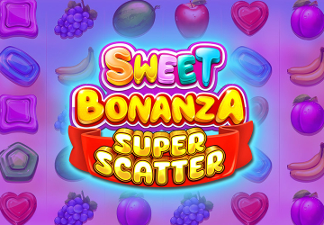 Автомат Sweet Bonanza Super Scatter в Vulkan Platinum казино